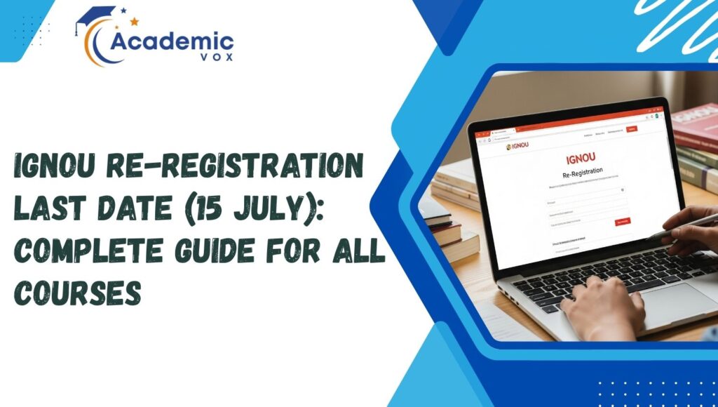 IGNOU Re-Registration | Academicvox