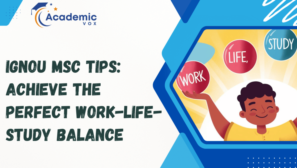 IGNOU MSc Tips| Academicvox