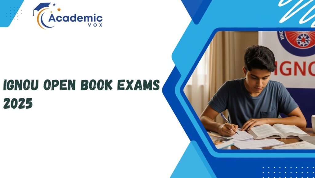 IGNOU Open Book Exams | academicvox