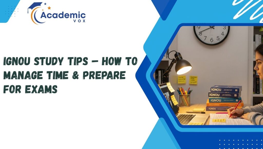 IGNOU Study Tips | academicvox