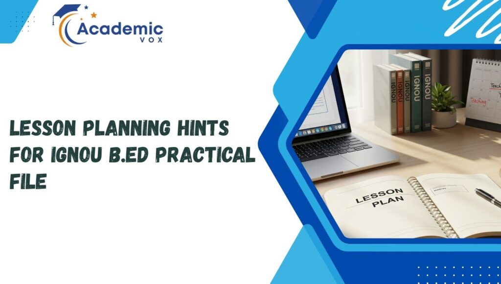 Lesson Planning | Academicvox