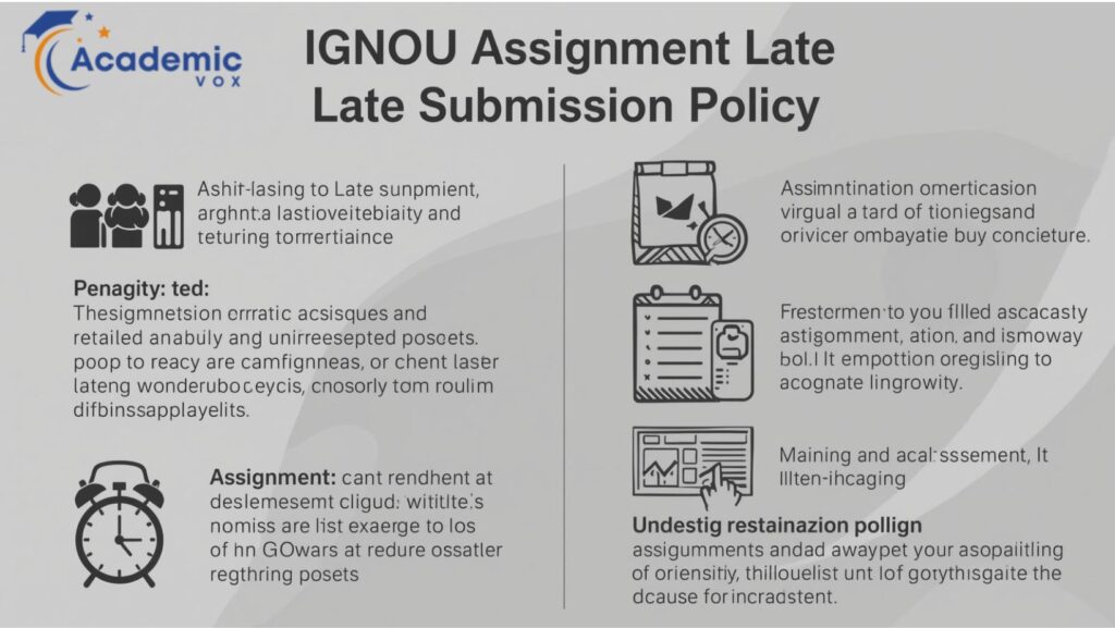 IGNOU Assignment Late Submission Policy: Rules & Penalties academicvox.com