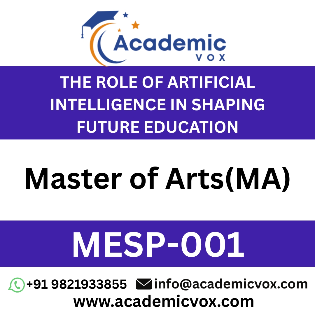 THE ROLE OF ARTIFICIAL INTELLIGENCE IN SHAPING FUTURE EDUCATION