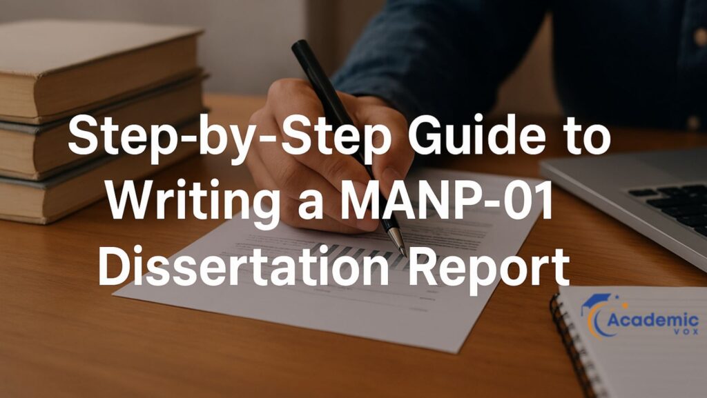 Step-by-Step Guide to Writing a MANP-01 Dissertation Report