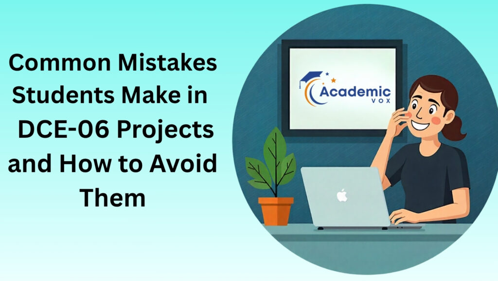 Common Mistakes Students Make in DCE-06 Projects and How to Avoid Them |academicvox.com
