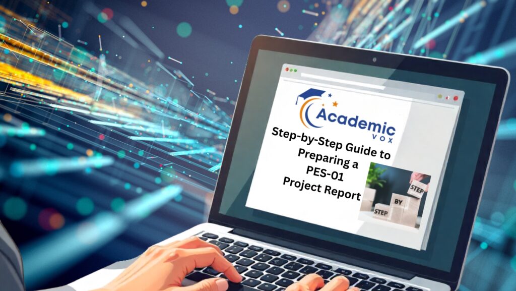Step-by-Step Guide to Preparing a PES-01 Project Report |academicvox.com
