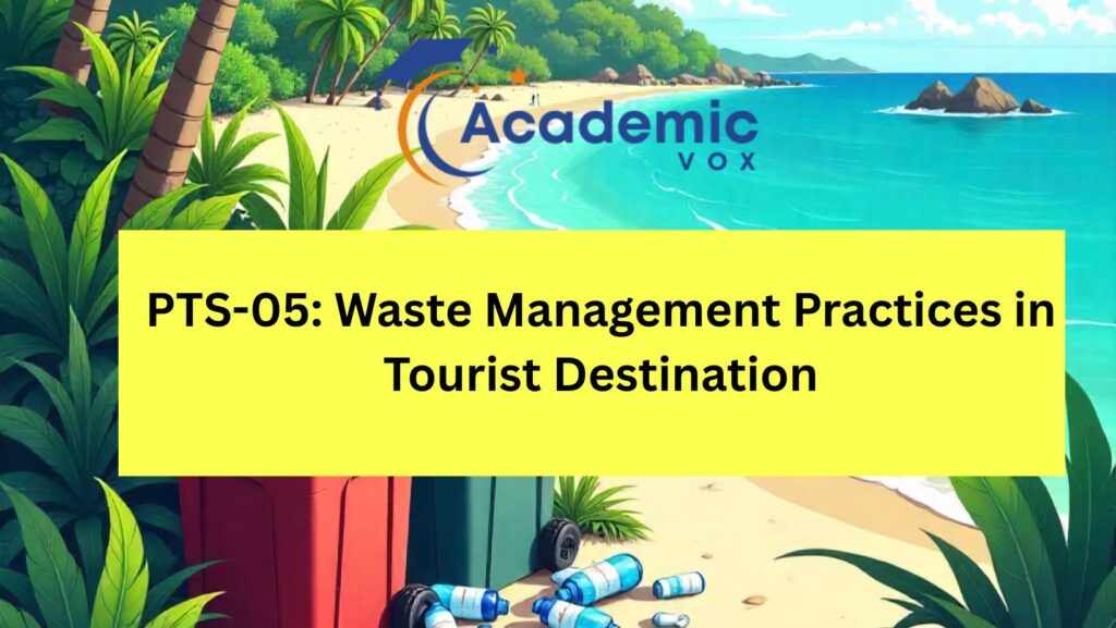 PTS-05: Waste Management Practices in Tourist Destinations |academicvox.com