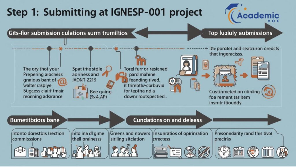 How to Submit IGNOU MESP-001 Project Successfully academicvox.com