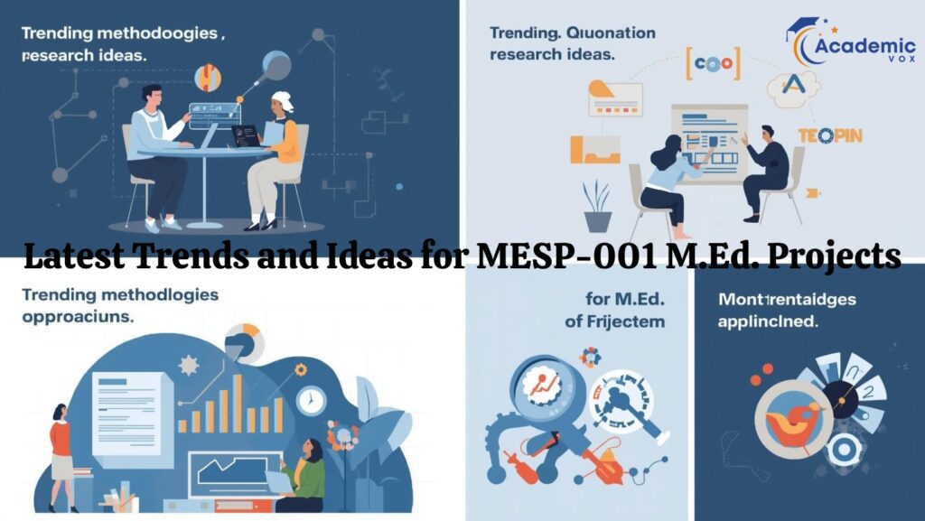 Latest Trends and Ideas for MESP-001 M.Ed. Projects academicvox.com