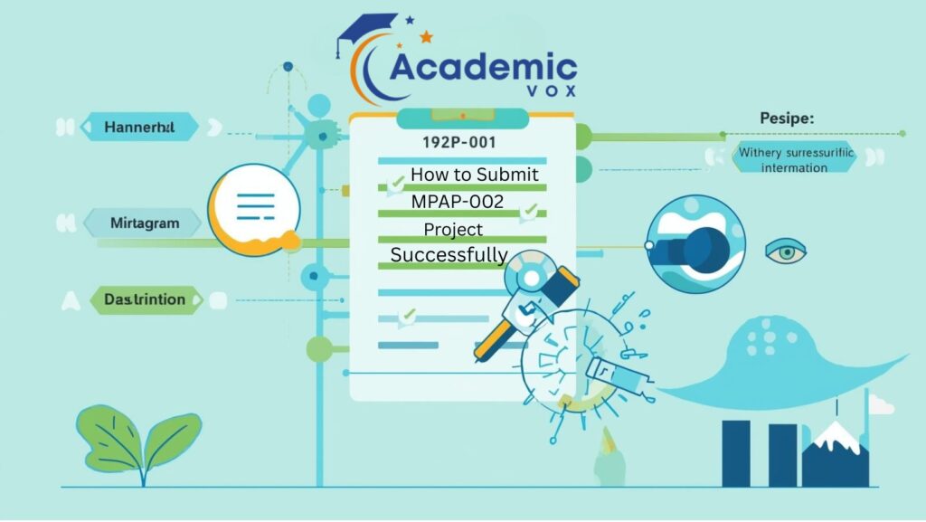 How to Submit MPAP-002 Project Successfully* website : academicvox.com