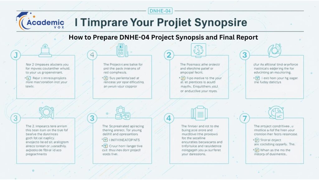 How to Choose the Right Topic for DNHE-04 Project Work |academicvox.com