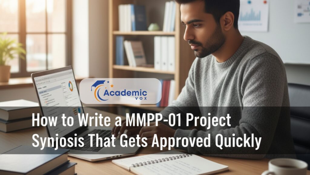How to Write a MMPP-01 Project Synopsis
