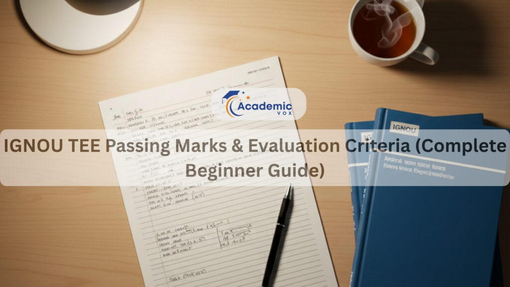 IGNOU TEE Passing Marks & Evaluation Criteria (Complete Beginner Guide)