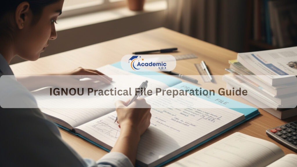 IGNOU Practical File Preparation Guide