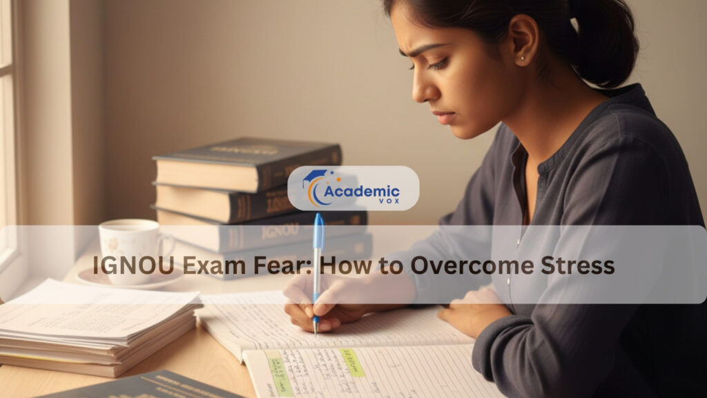 IGNOU Exam Fear: How to Overcome Stress
