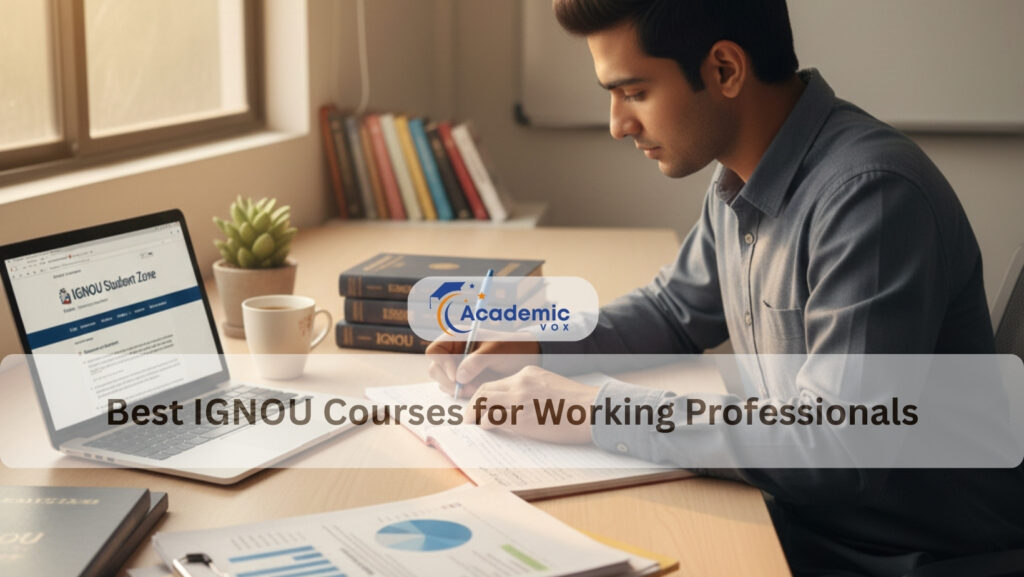 Best IGNOU Courses for Working Professionals