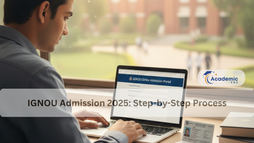 IGNOU Admission 2025: Step-by-Step Process
