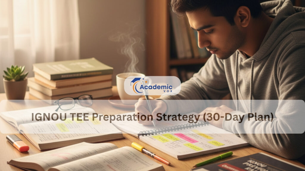 IGNOU TEE Preparation Strategy (30-Day Plan)