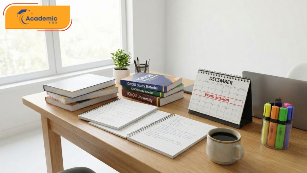 Daily Revision Strategy for IGNOU Exams (December Session)