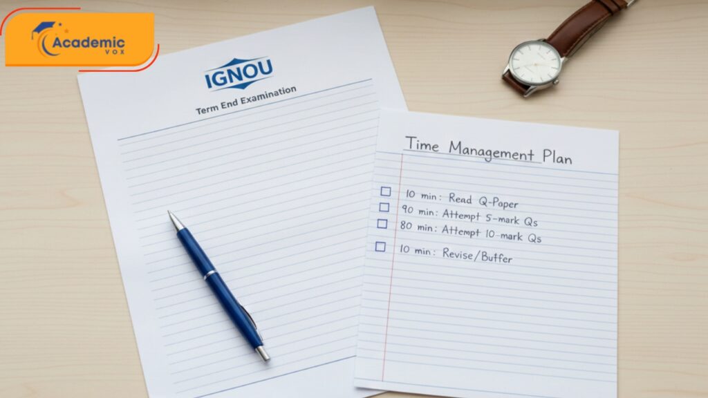 Best Way to Finish Your IGNOU Answer Sheet on Time