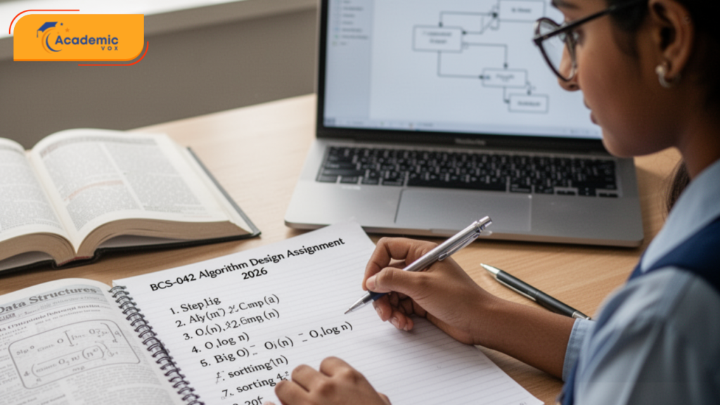 IGNOU BCS-042 Introduction to Algorithm Design Assignment January 2026 – Download Guide,