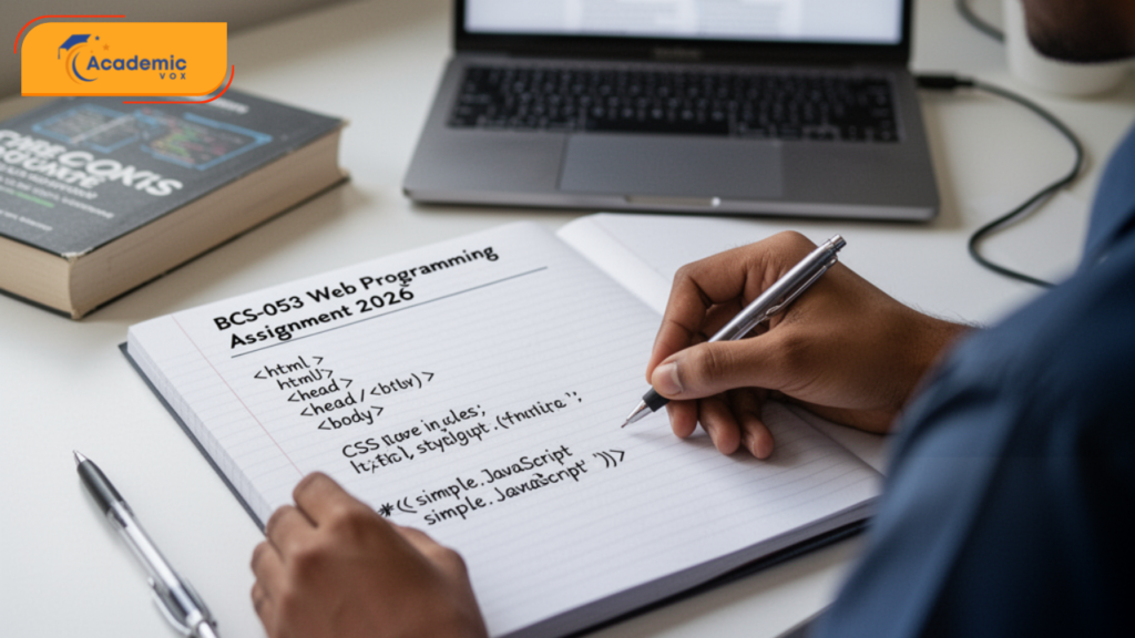 IGNOU BCS-053 Web Programming Assignment January 2026 – Download Guide, Writing Strategy & Complete Support