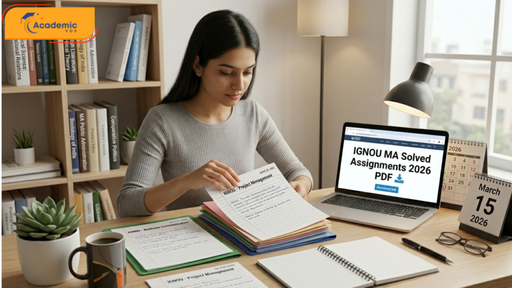 IGNOU MA Solved Assignments 2026 PDF Download All Subjects