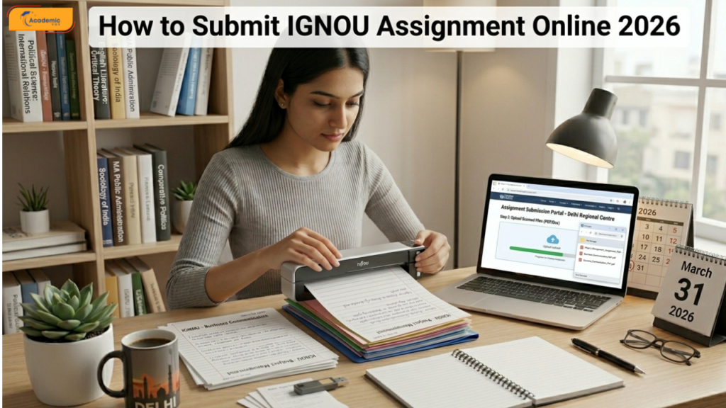 How to Submit IGNOU Assignment Online Step by Step Guide 2026