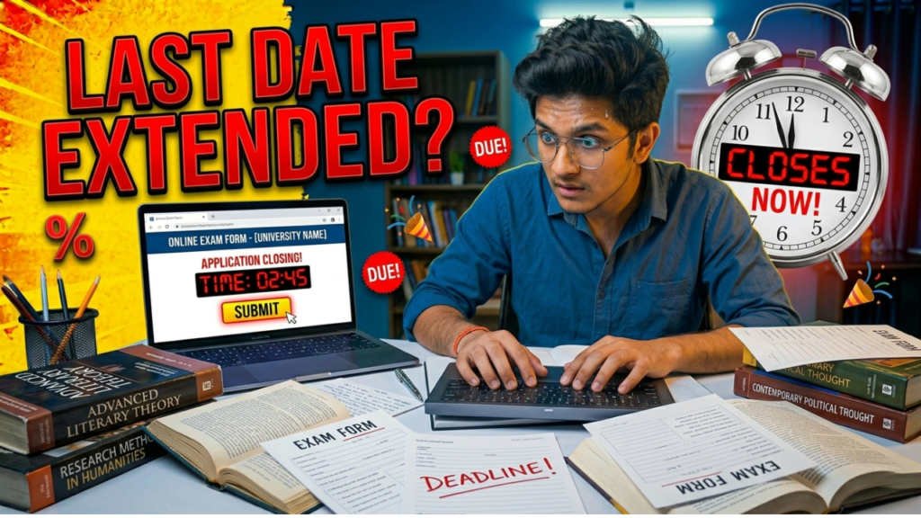 IGNOU Exam Form June 2026 Last Date (Extended?) – Latest Update