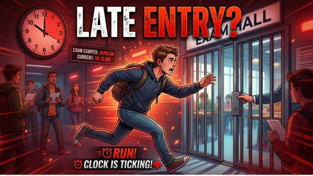 What Happens If You Reach IGNOU Exam Centre Late? (2026 Rules)