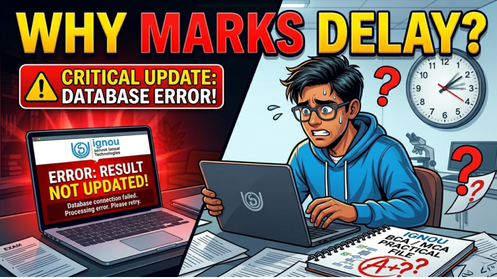 Why IGNOU Marks are Delayed (2026 Real Reasons Explained)
