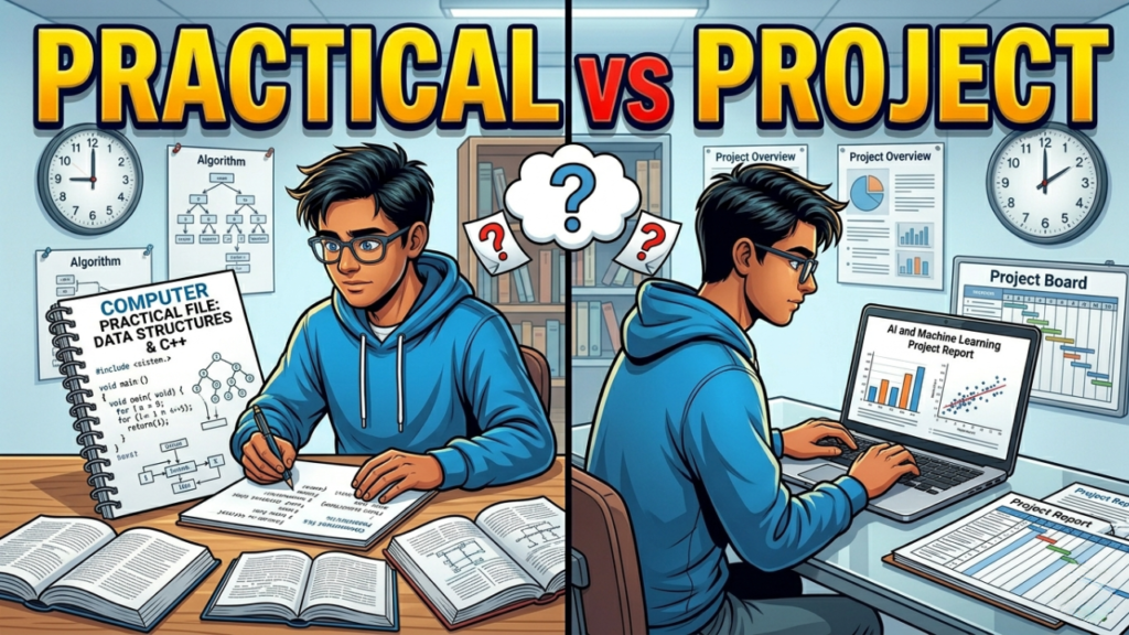 IGNOU Practical File vs Project Report (Full Difference Explained 2026)