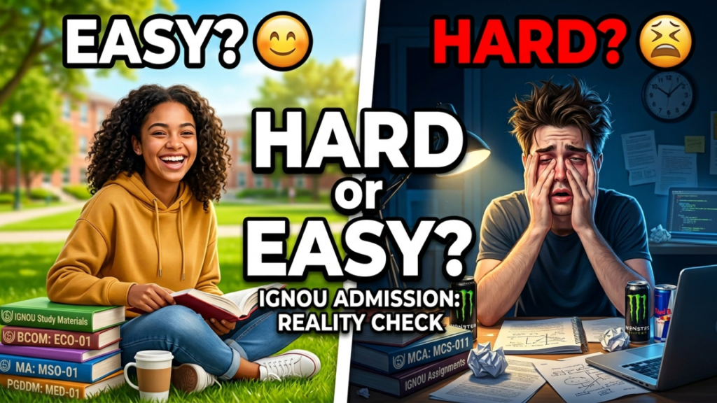 Is IGNOU Hard or Easy? Real Truth for Students 2026