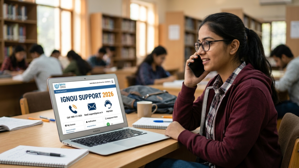 IGNOU Student Support Services 2026 (Complete Guide)